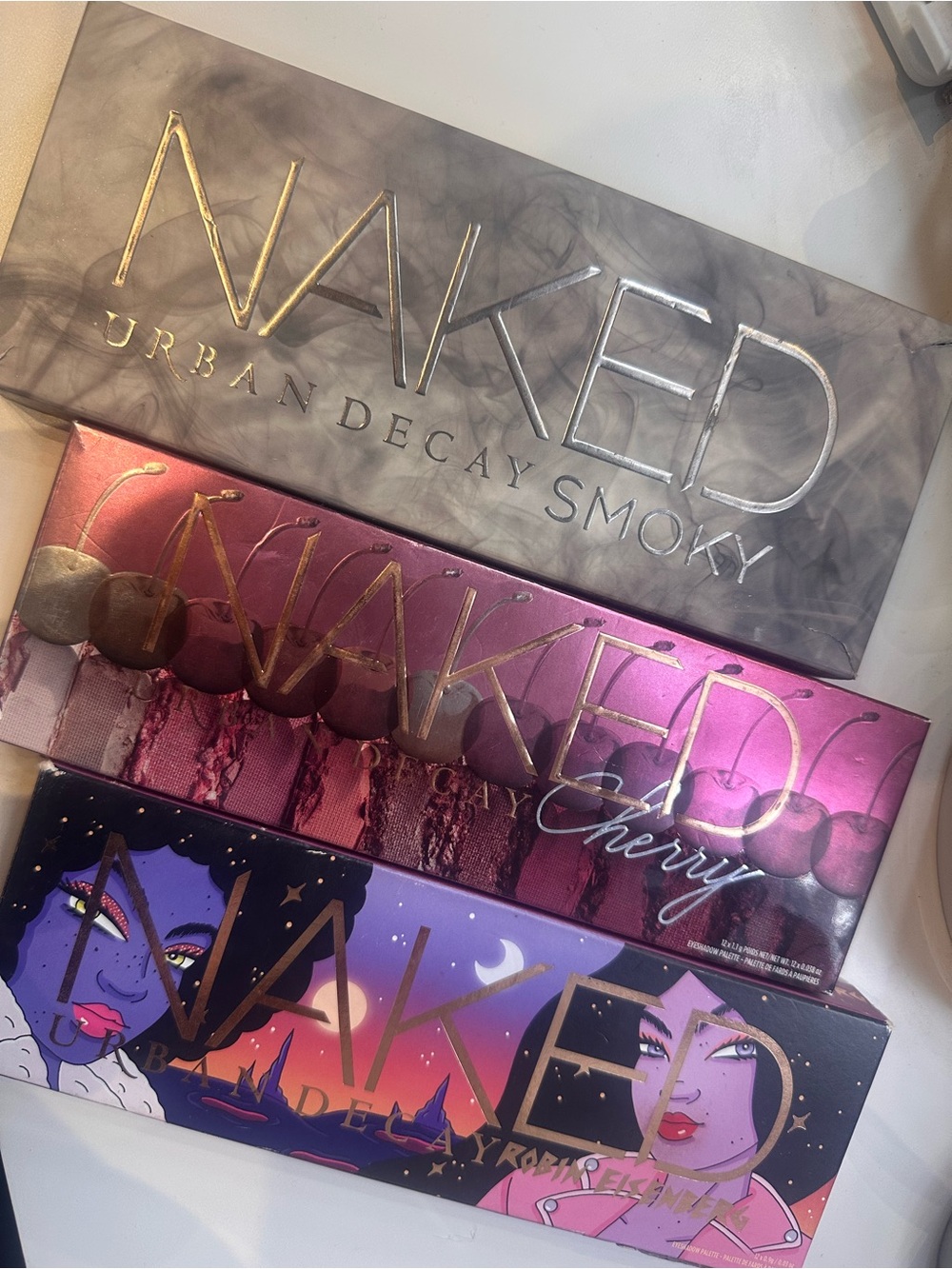 Urban Decay Eyeshadow Palette Trio — Collectors editions Trio-